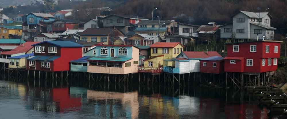 38 - Chile - isla de Chiloe, Castro